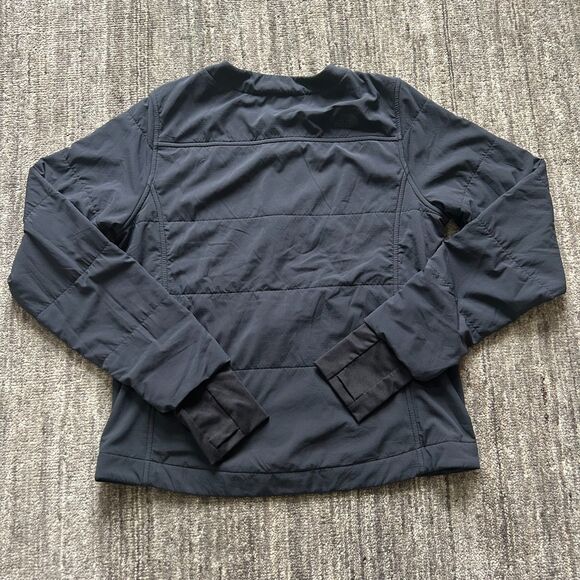 The North Face Mountain Sweatshirt Collarless Full-Zip Jacket, Black, Size S - Picture 3 of 7